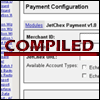 Our Company preview of JetChex E-Check for OsCommerce