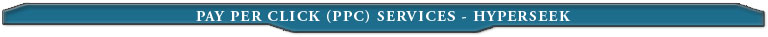 Pay per click services - hyperseek